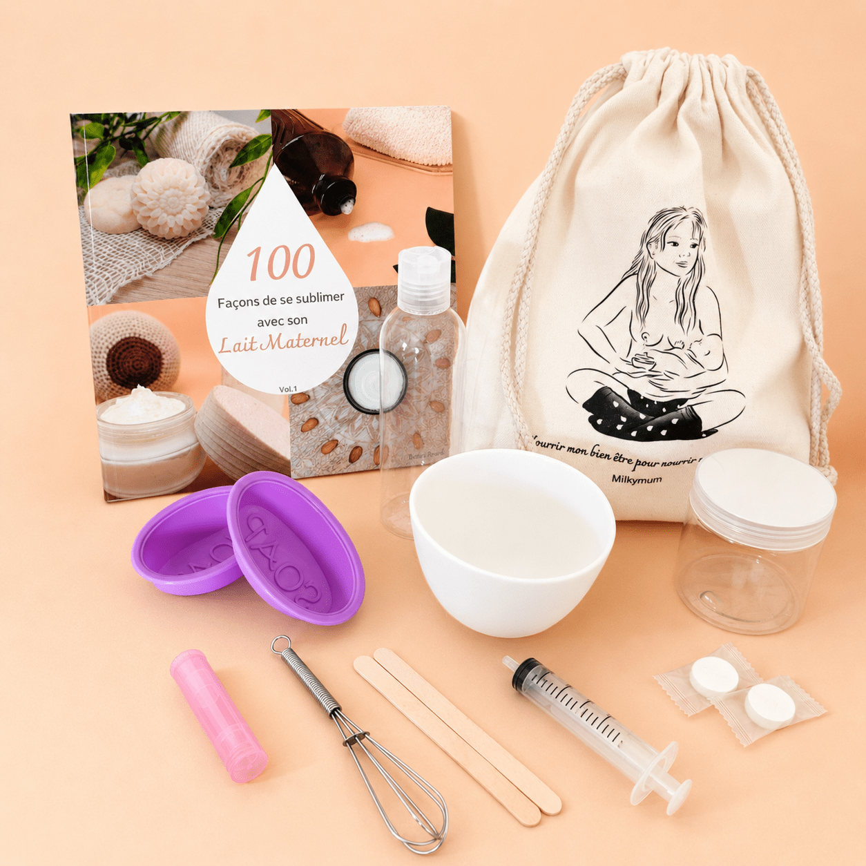 Livre de recettes+ kit de matériel